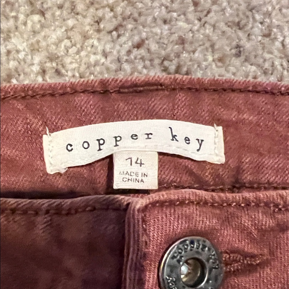 Copper Key Kids Rust Jeans - Picture 2 of 3